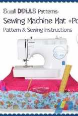 Sami Dolls - Theresa Weisskircher - Sewing Machine Mat +Pockets - Free