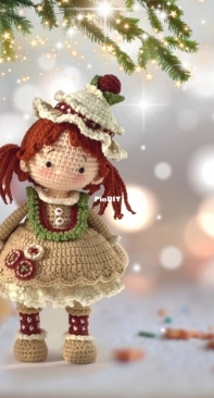Knit a Miracle - Nelly Shkuro - Tastee the Gingerbread Girl
