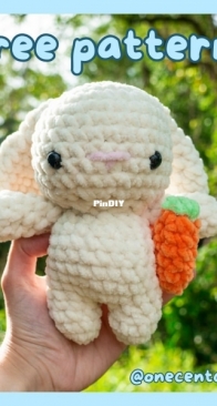 One cent crochet - Bunny - Free