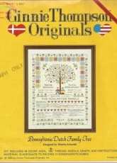 Ginnie Thompson Originals MS18 - Pennsylvania Dutch Family Tree