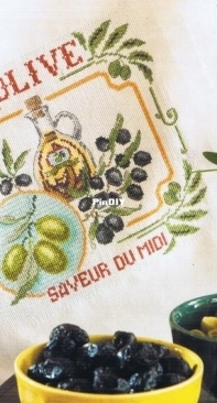 Creation Point de Croix - CPdC Agenda 2022 Les Torchons - 10 L Olive XSD