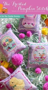 The Frosted Pumpkin Stitchery - Cookies for the Easter Bunny