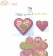Laurence T.-Petite Pochette en coeur
