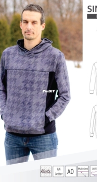 Sinclair Patterns - Apollo Hoodie - Sizes XS-5XL