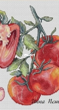 Pepper and Tomato by Inna Peshkova