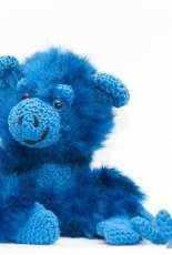 Cute Amigurumi - Ami Fan - Blue Monkey - free