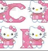 Hello Kitty Alphabet