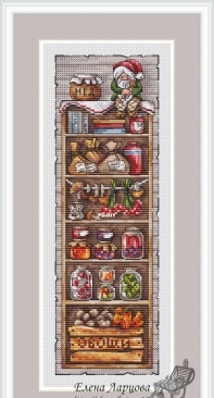 Cellar / Kitchen shelf by Elena Lartsova