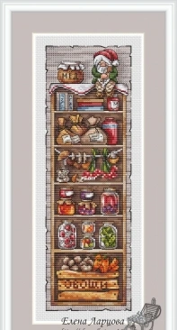 Cellar / Kitchen shelf by Elena Lartsova