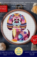 Awesome Pattern Studio 554 - Mandala Doggy