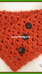 Gramma Beans - Julie Riley - Broomstick Lace Cowl