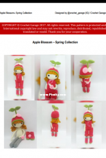 Crochet garage - Apple Blossom  Spring Collection