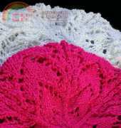 Lacy Hearts Beret by Mirkwood Elf-Free Pattern