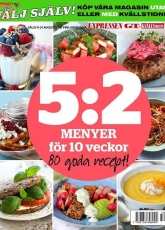 5:2 Menyer för 10 Veckor-11 Augusti 2015 /Swedish
