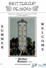 Brittercup Designs BB04 Summer Welcome PCS