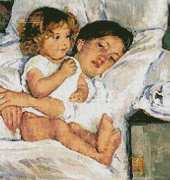 Artecy Cross Stitch - Breakfast in Bed