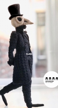 Fiber Figments - Sabrina Maria Pagh - Crow Widower