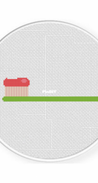 Daily Cross Stitch - Toothbrush