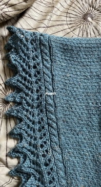 Fidget Sontag Shawl by Kendya Goodman