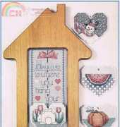 Seasonal Hearts - Alma Lynne Hayden From The Cross Stitcher Feb 1995