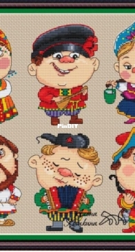 Sampler Russian by Alena Koshkina