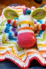 Multicolor zebra Lovey