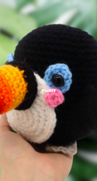 Stringy Ding Ding - Olive - Toucan Amigurumi - Free