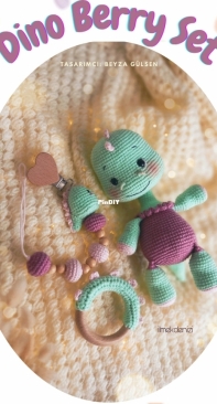 İlmek Denizi - Beyza Gülşen - Dino Berry Set - Turkish