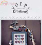 Poppy Kreations - Buttoned hearts