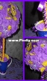Lilac topiary