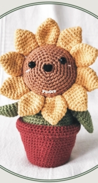E.M.I. Creations - Emi Creations by Chloe - Chloe Yuen - Plant Heads - Sunny the Sunflower - Russian - Translated
