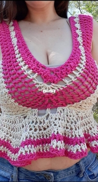 Found Things Art  - Emmy Tofa - Audace Baby Doll Vest Top