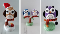 Owls on a tree