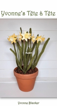 Yvonnes Crochet Art - Yvonne Blanker - Daffodil Tete a Tete - Narcis Tete a Tete - Dutch