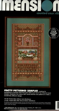 Dimensions - 3678 Pretty Patterned Sampler XSD