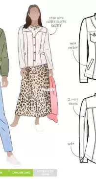Style Arc - Cindy jeans Jacket - Size AU 16