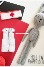 Poppy Crochet Design - Zsuzsanna Blaho - Doctor  Bunny  - Free