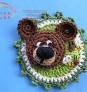 Babsies Hook - Barbara Saboth - Bear Yummi honey button - Translated