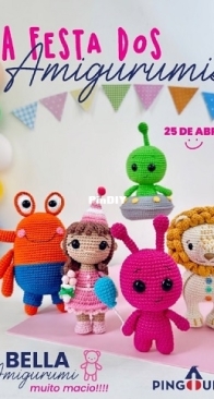 Pingouin - The Amigurumi Party - A Festa Dos Amigurumis - Portuguese - Free