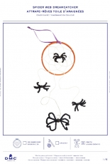 DMC - Spider Web Dreamcatcher - Free
