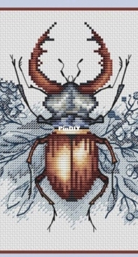 The Brown Beetle by Alla Erokhova/Erohova