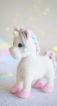 Fios de Marina - Marina Fukugauti - Unicorn - Unicornio - Portuguese
