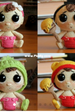 Rose CrochetSA - Emma and Emily the cutest babies - English