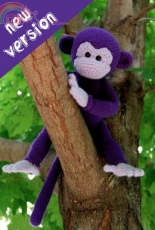 Monkey by LittleRavenFiberArts (Brenna E)
