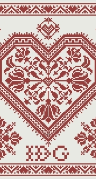 Modern Folk Embroidery - The Flowering Heart  XSD+PCS
