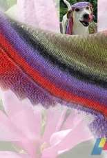 Silk Garden Shawlette by Wedina Schmidt -English-Free
