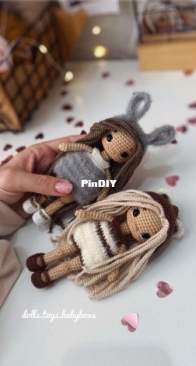 Dolls Toys BabyBoxs - Alina Kruglova - Алина Круглова - Molly Doll - Кукла Молли - Russian