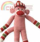 Patons - Crochet Striped Funky Monkey