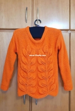 Leaves sweater
