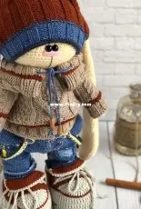 Irina Tarasova - Crochetbunnyart - Mario set - Clothes Only -